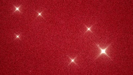 Leinwandbilder - glittery red animation background, perfect for Valentine’s Day or Christmas
