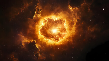 Wall Mural - Deep space universe beautiful cosmic nebula. glowing huge nebula. space background. Lodestar. Illustration