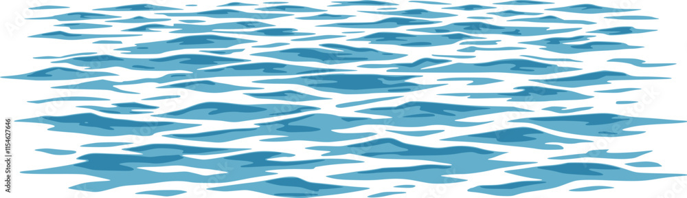 Ocean ripples texture. One-color background with waves on a water ...