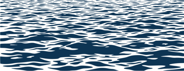 Wall Mural - ocean ripples texture. one-color background with waves on a water surface. one color background with