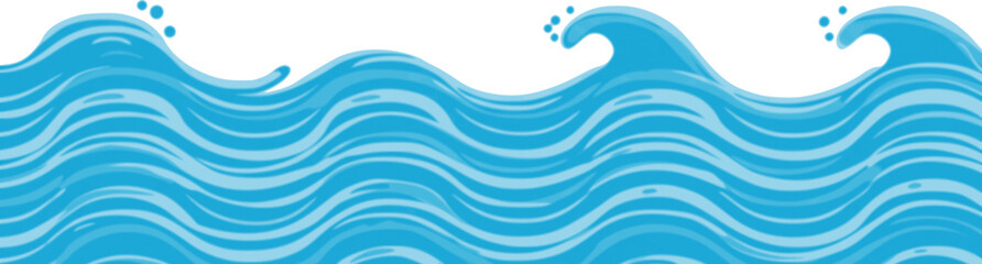 Wall Mural - ocean ripples texture. one-color background with waves on a water surface. one color background with
