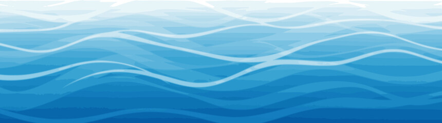 Wall Mural - ocean ripples texture. one-color background with waves on a water surface. one color background with