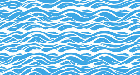 Wall Mural - ocean ripples texture. one-color background with waves on a water surface. one color background with