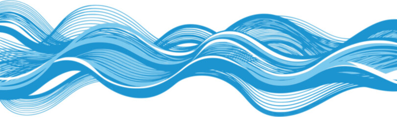 Wall Mural - ocean ripples texture. one-color background with waves on a water surface. one color background with