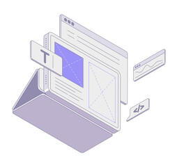 web development, coding and software development