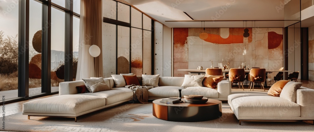 Luxury Living Room Ideas Inspired by Stunning Penthouse Designs