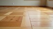 © vattana - Gleaming Hardwood Floor with a Unique Parquet Pattern Design, Ideal for Interior Design Projects and Home Improvement Inspiration