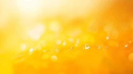 Leinwandbilder - A mesmerizing display of glowing yellow particles fading into a soft gradient, offering a vibrant backdrop with ample copy space for text and graphics