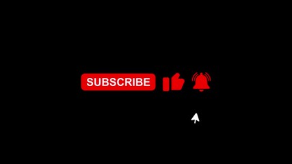 like subscribe and notification animation 4k video.