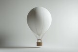 Hot air balloon isolated on a white background