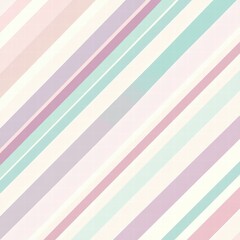 Leinwandbilder - Colorful striped pattern creating a soft and inviting visual texture for design applications. Generative AI