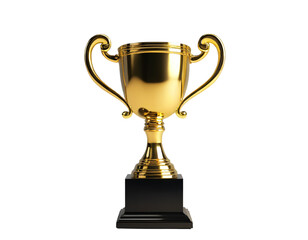 gold trophy cup