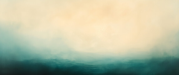 Wall Mural - ethereal misty horizon with abstract tones
