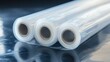 © NeuralNiche - Silicone adhesive rolls for industrial applications showcasing versatility and durability in construction and manufacturing environments