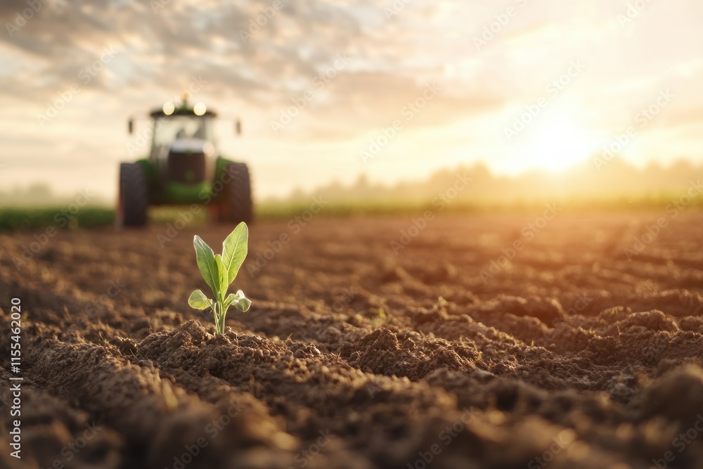 Discover the future of agriculture with this image of a futuristic ...