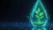 © Eky Epsa - Water Drop Plant Growth Sustainability