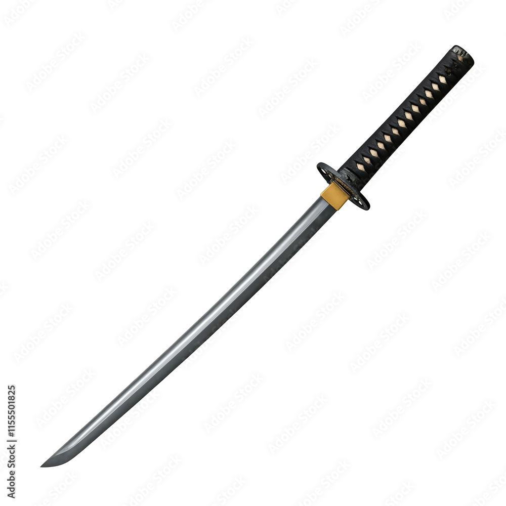 Katana sword isolated on transparent background png Stock Photo | Adobe ...