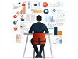 © Lakkhana - A chief listening officer monitoring social media trends, analyzing consumer feedback and presenting key insights