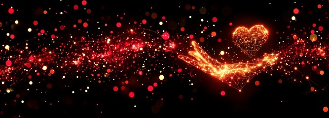Deep learning, science and stock technology, the interaction between a robot and human hands on a big data network connection, ensuring smooth data exchange, driving innovation and ushering in a