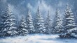 © Johannes - snow covered pine trees