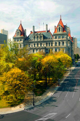 Wall Mural - State Capitol Building Statehouse Albany New York NY Capital