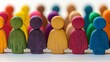 © AzSteel - Group Learning with Artistic Flair and Colorful Figures