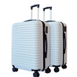 © Lale - Two White Suitcases  Travel Bags  Luggage  Vacation  Trip  Holiday  Journey  Departure