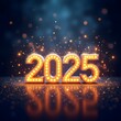 © SAMGFX - Stylish New Year 2025 Celebration Poster for Festive Events