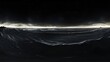 © ProStockGallery - Dark, Monochromatic 360� Panoramic Landscape Alien Planet Surface with Starry Night Sky - Sci-Fi Background