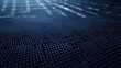 © CLOVER BACKGROUND - Dark Blue Abstract 3D Background with Dotted Patterns and Textures