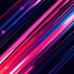 Aufkleber - Colorful diagonal pipe shape vector illustration. Abstract background design template. Magenta pink purple blue. Dark cyberpunk multicolor gradient.