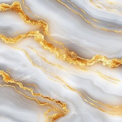 Poster - Luxurious white Carrara statuaries marble texture background. glossy marble with golden streaks. Luxury White Gold Marble texture background vector. Panoramic Marbling texture design.