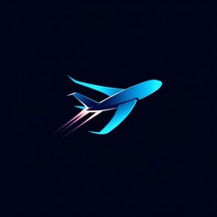 Aufkleber - jet plane vector logo template