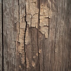 Aufkleber - Processed collage of old cracked brown wood material texture. Background for banner, backdrop or texture for 3D mapping