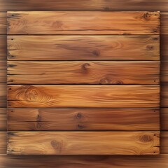 Poster - Wood table perspective view, wooden surface of desk, kitchen top made of brown timber board isolated on transparent background. Tabletop interior design element, Realistic 3d vector illustration