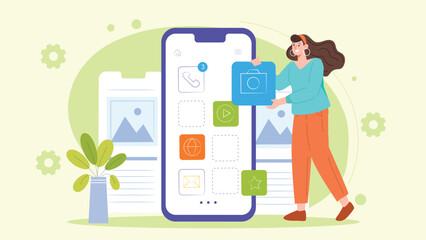 a creative design highlighting app prototyping, coding tools, and ui/ux workflows, perfect for showc