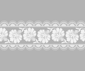 seamless pattern design. background floral lace pattern embroidery Ethnic embroidery design