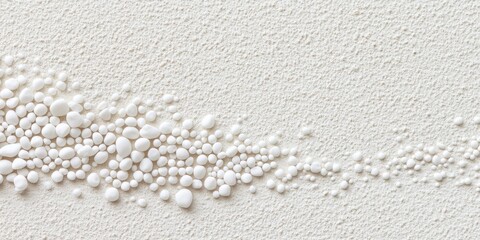 Elegant light beige sand texture with white grains designed for branding projects featuring ample empty space for creative text applications