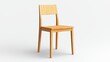 © Adisak - Minimalist pine wood chair design for interior spaces natural aesthetic appeal