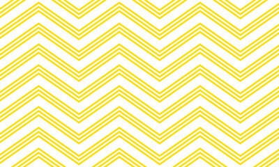 Wall Mural - abstract simple yellow horizontal corner wave line pattern design can be used background.