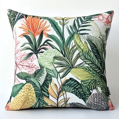 Poster - Tropical Flowers Pillowcase: Lush Botanical Pillow Cover