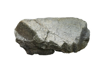 Wall Mural - rock isolated transparency background.
