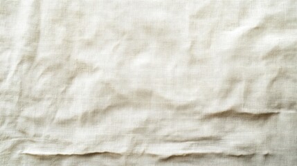 Aufkleber - Textured white fabric background offering ample negative space ideal for creative design and advertising applications.