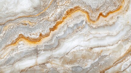 Aufkleber - Elegant white marble texture with unique golden veining suitable for upscale design and artistic applications in high resolution.