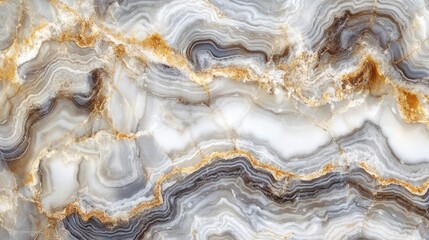 Poster - Elegant white marble pattern with glossy finish featuring natural veins ideal for luxury tile slab design and sophisticated background texture.