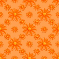 Wall Mural - seamless floral pattern