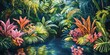 © Nijat - Tropical plant thriving near water creates a vibrant scene, showcasing the beauty and resilience of tropical plant life in its natural habitat. Experience the lushness of tropical plant growth.