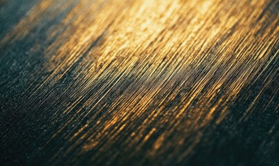 Wall Mural - A close up of a piece of wood with a goldish hue