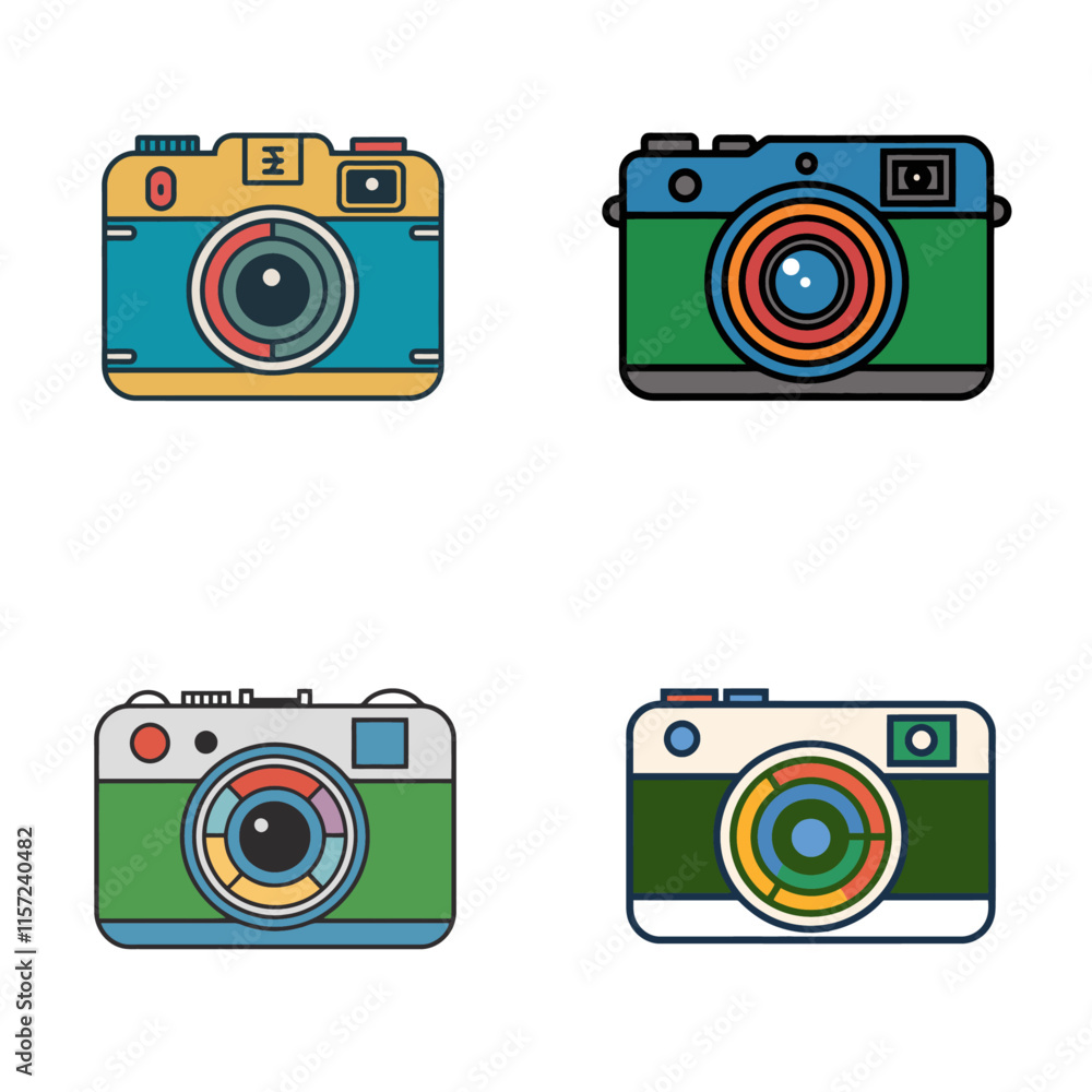 Ultimate Collection of High-Quality Camera Vector Graphics for Creative ...