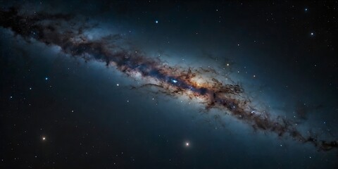 Wall Mural - A breathtaking view of the Milky Way galaxy
